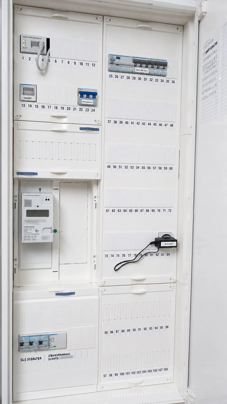 Zähler- und Verteileranlage aus der Arbeit von Albrecht Elektrotechnik